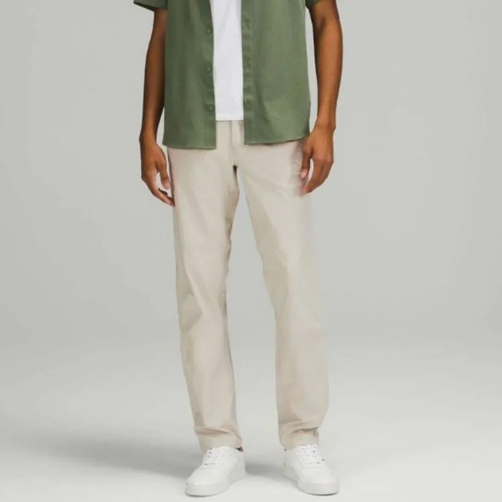 Lululemon ABC Pant Classic Khaki 34 x 32 Stretch Travel